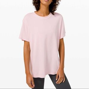 Porcelain Pink Lululemon All Yours Boyfriend Tee